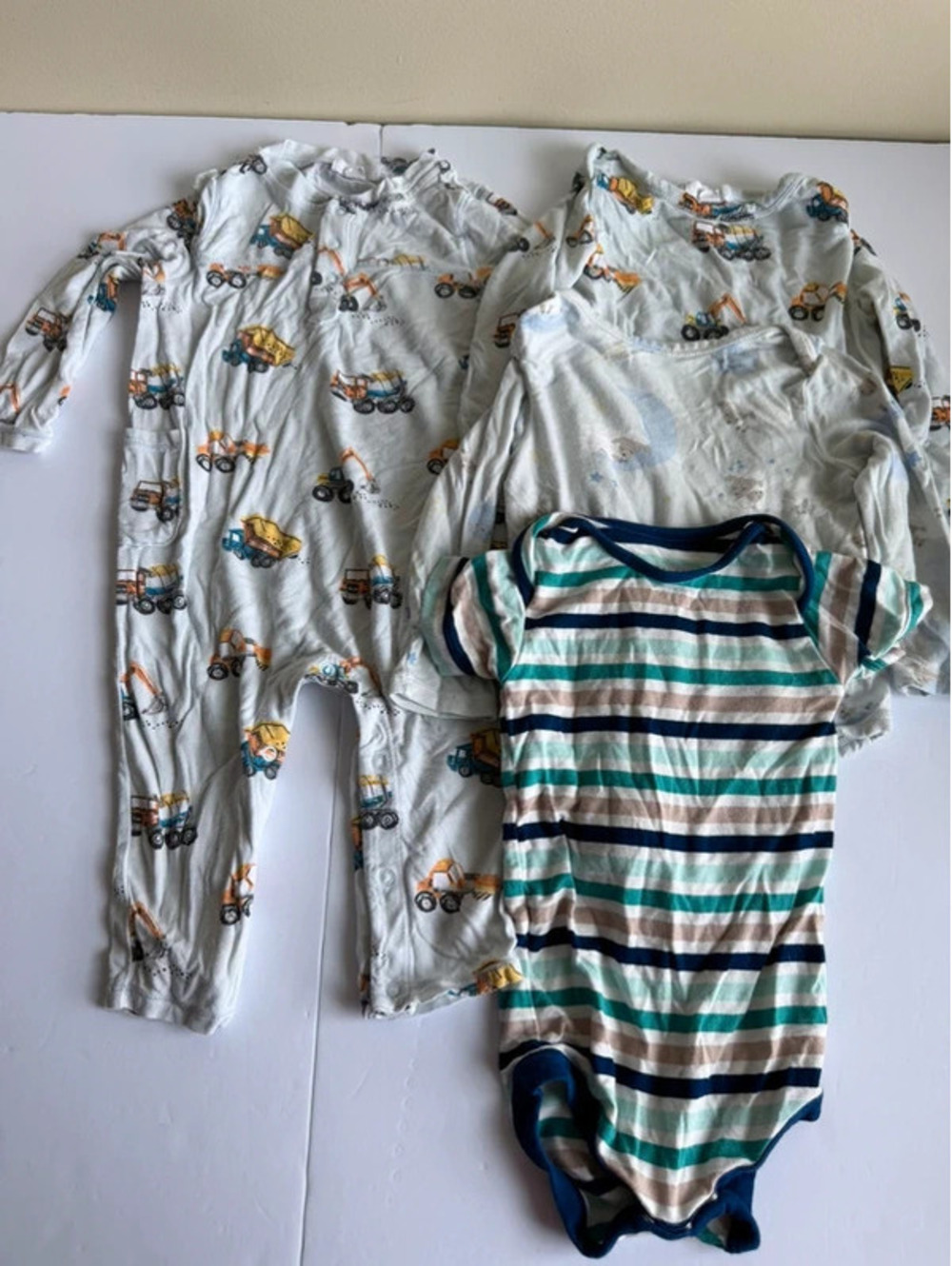 KicKee Pants & Angel Dear Baby Boys Size 6-12M Bamboo Clothes Lot